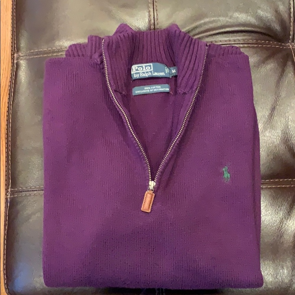 Ralph Lauren 3/4 zip sweater